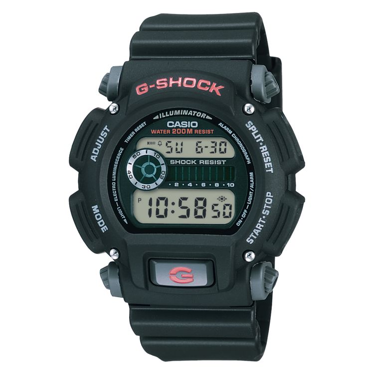 Black Casio Digital DW9052-1V Men\'s G-shock | ZMWUTD-518