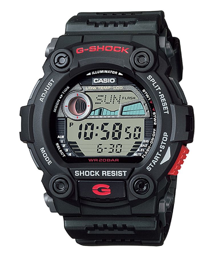 Black Casio Digital G7900-1 Men\'s G-shock | YTAECM-543