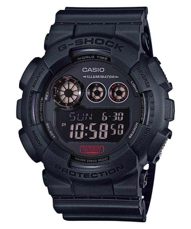 Black Casio Digital GD120MB-1 Men\'s G-shock | JRIUDS-178