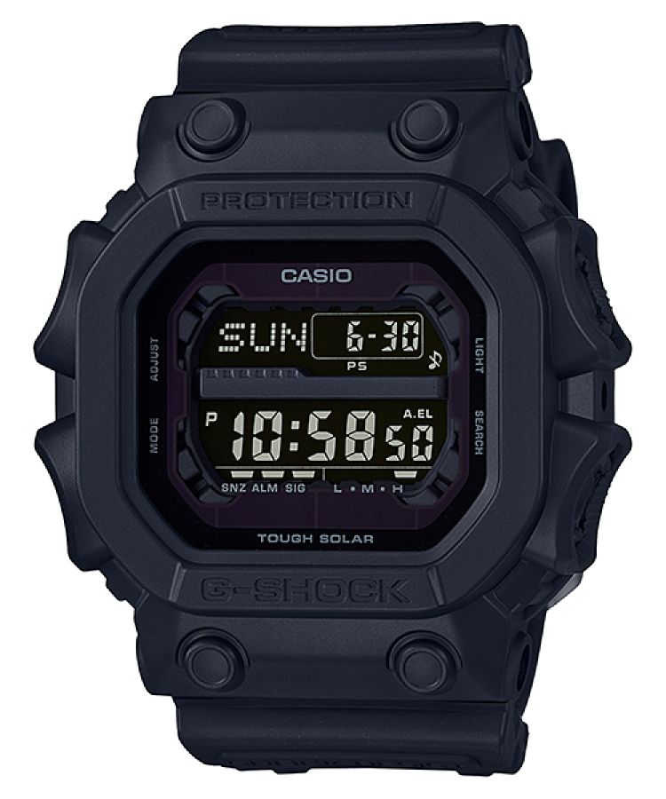 Black Casio Digital Solar Powered GX56BB-1 Men\'s G-shock | XKWFIB-254