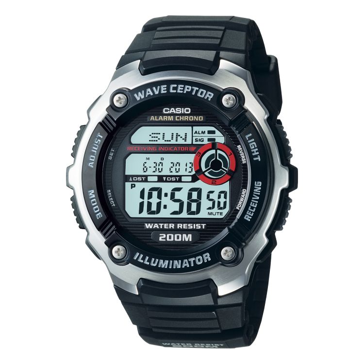 Black Casio Digital WV200A-1AV Men\'s Casio | CRAUET-048