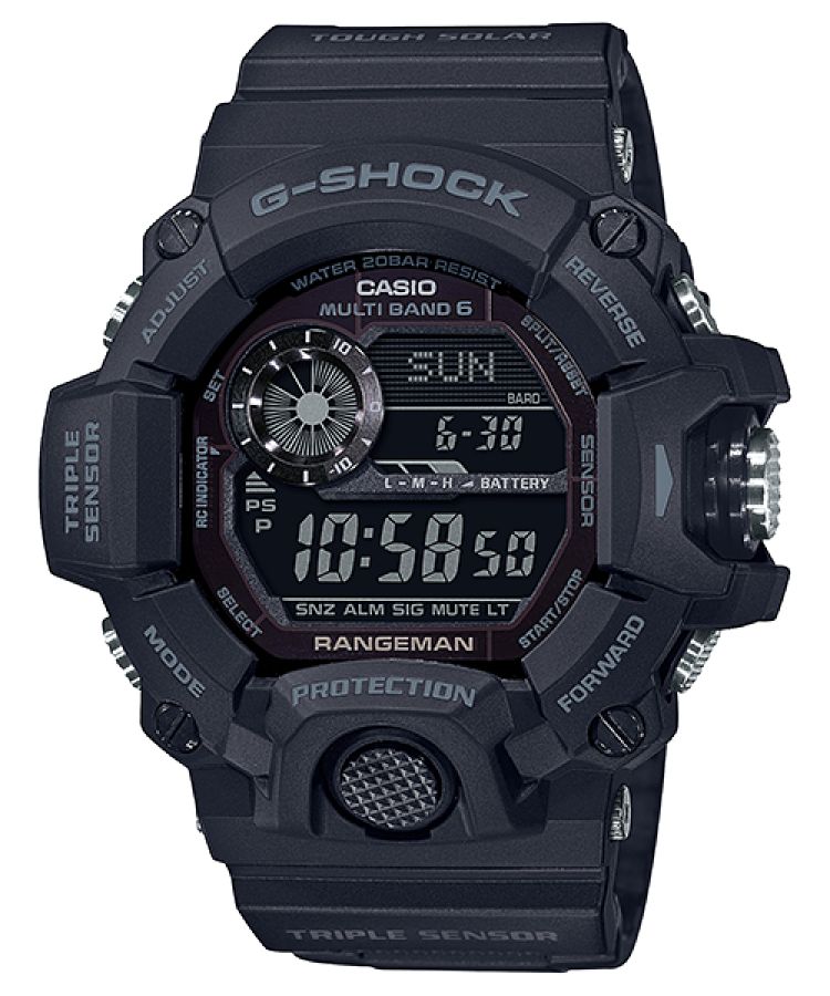 Black Casio GW9400-1B Men\'s G-shock | CVOWZK-561