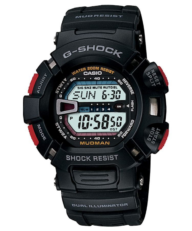 Black Casio MASTER OF G LAND G9000-1V Men\'s G-shock | GZRCOS-846