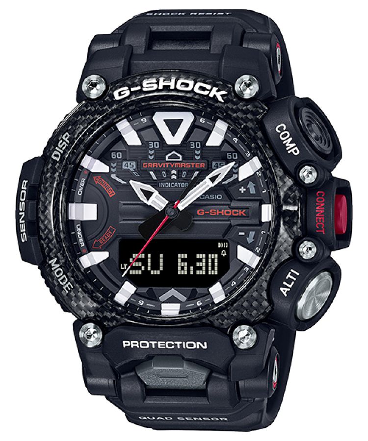 Black Casio Master of G Air GRB200-1A Men\'s G-shock | VHNJYB-721