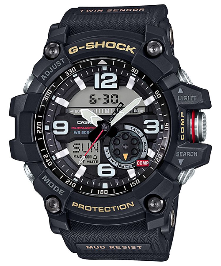 Black Casio Mudmaster GG1000-1A Men\'s G-shock | NLEWRQ-048