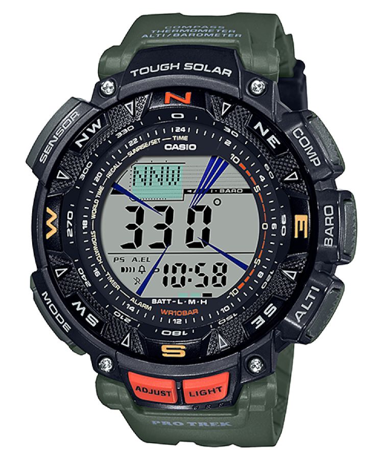 Black Casio PRG240-3 Men\'s Pro Trek | XYBKLW-982