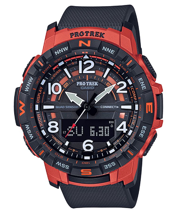 Black Casio PRTB50-4 Men\'s Pro Trek | DCHSOP-452