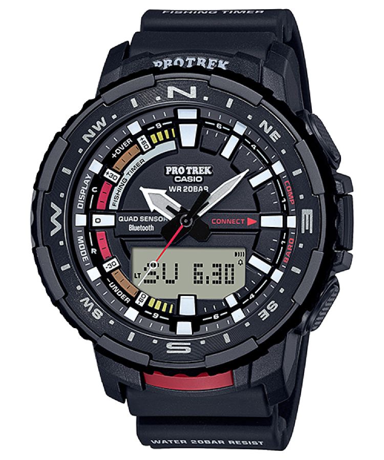 Black Casio PRTB70-1 Men\'s Pro Trek | RLXONC-963