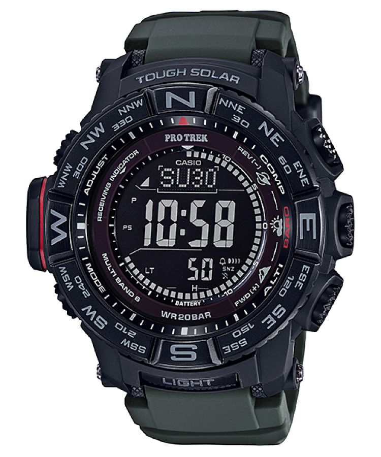 Black Casio PRW3510Y-8 Men\'s Pro Trek | NZRJCH-637