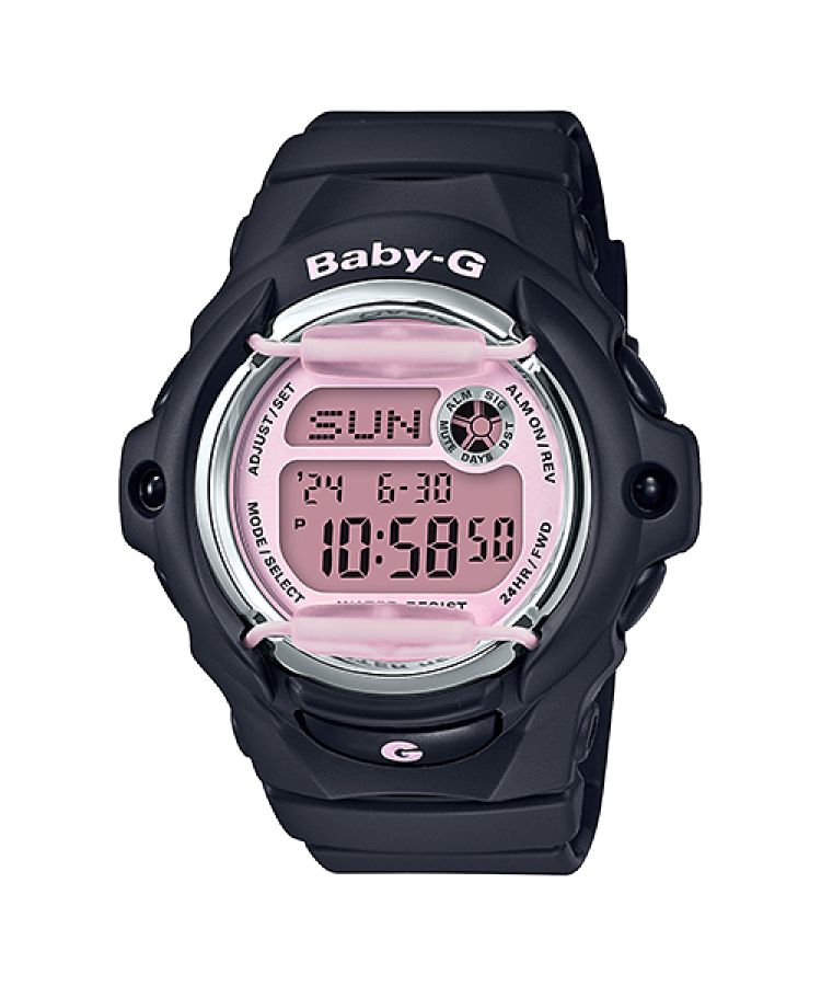 Black Pink Casio Digital BG169M-1 Women\'s Baby-G | UODKTL-915