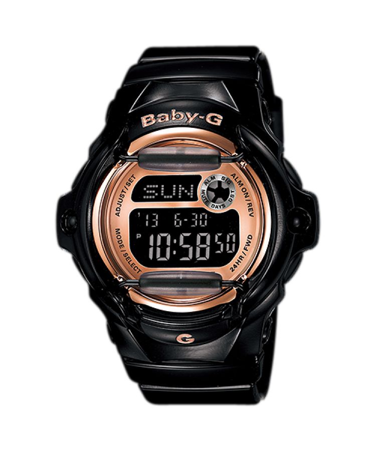 Black / Rose Gold Casio BABY -G + BG169G-1 Women\'s Baby-G | QURPKN-572