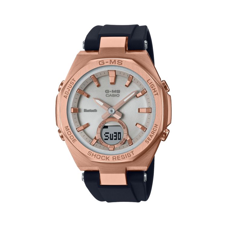 Black Rose Gold Casio MSGB100G-1A Women\'s Baby-G | PGQDCN-893