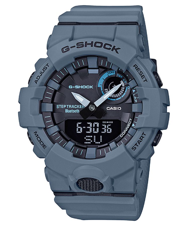 Blue Grey Casio Gray Move GBA800UC-2A Men\'s G-shock | NCHUBJ-214