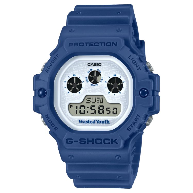 Blue / Light Blue Casio DIGITAL DW5900WY-2 Men\'s G-shock | ACYUTF-570