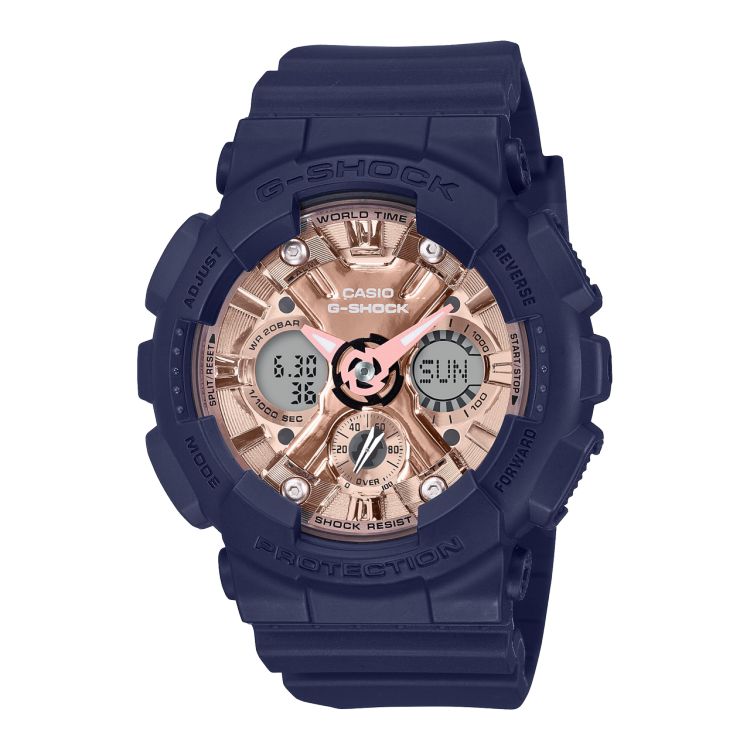 Blue Navy Casio GMAS120MF-2A2 Women\'s G-shock | WPBTNY-086