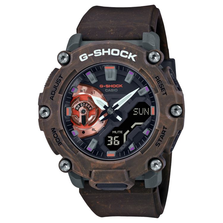 Brown Casio Analog-digital GA2200MFR-5A Men\'s G-shock | OPZJQV-214