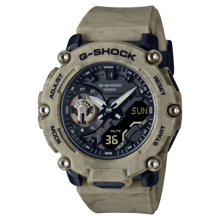 Brown Casio Analog-digital GA2200SL-5A Men\'s G-shock | KAXUTS-821