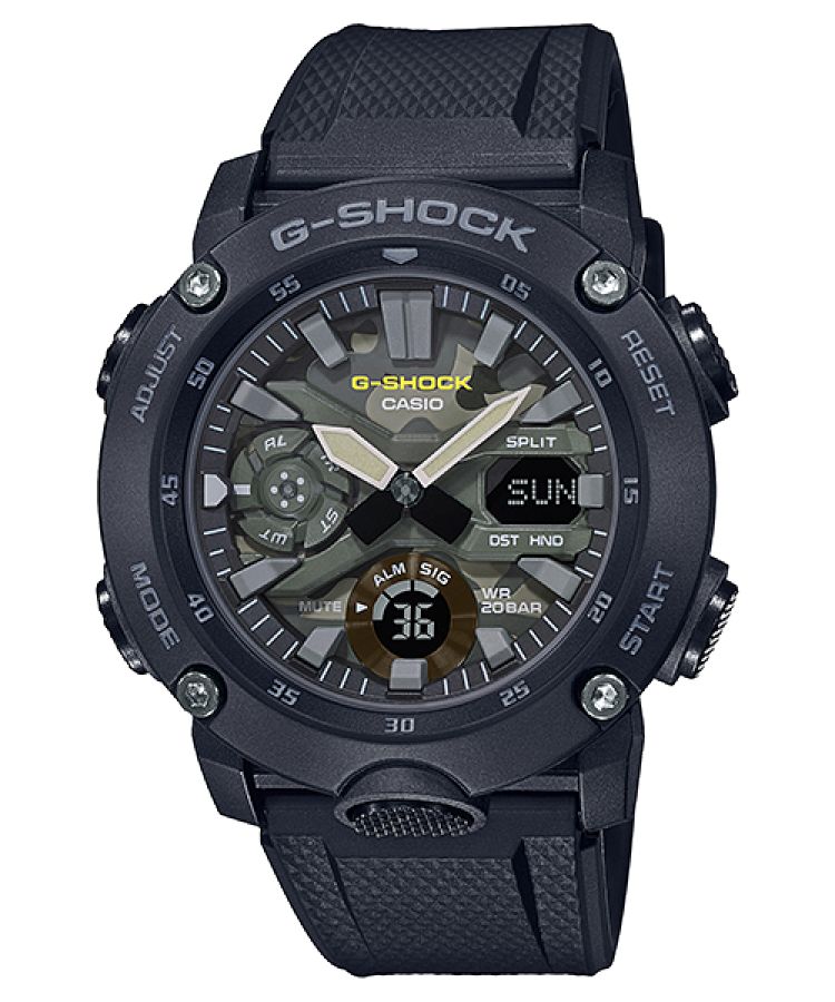 Casio Analog-Digital GA2000SU-1A Men\'s G-shock | GBXZFA-158