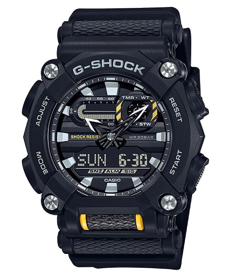 Casio Analog-Digital GA900-1A Men\'s G-shock | WZNPOG-568