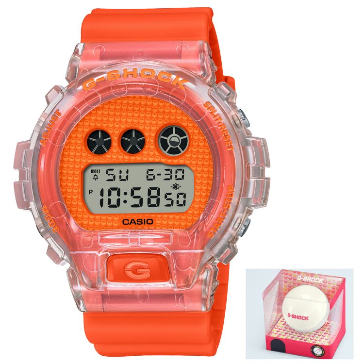 Casio DIGITAL Transparent DW6900GL-4 Men\'s G-shock | LQSKGU-596