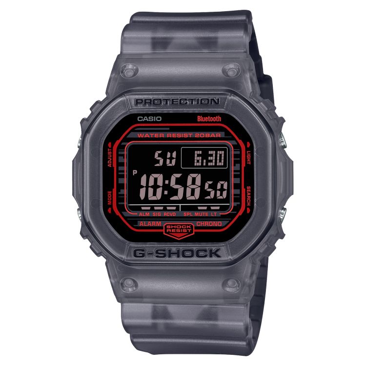 Casio DIGITAL Transparent DWB5600G-1 Men\'s G-shock | KXPBNU-049