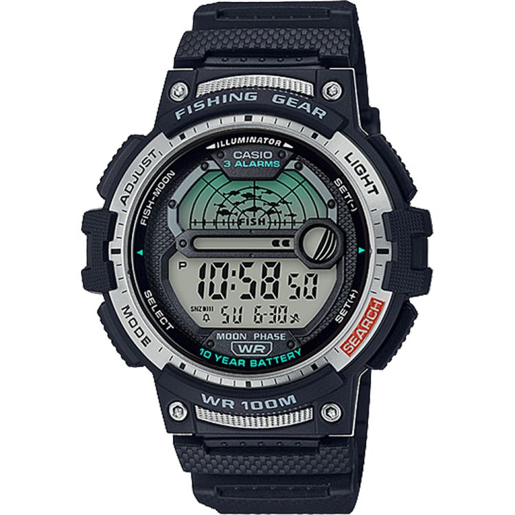 Casio Digital Fishing WS1200H-1AV Men\'s Casio | ZKBXRD-084