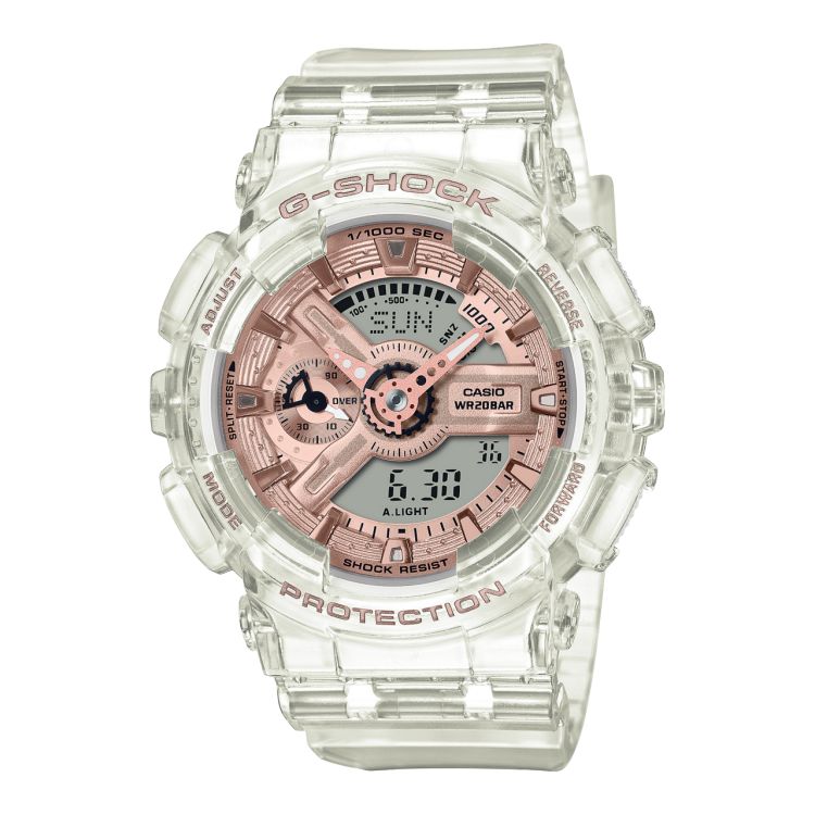 Casio Digital Transparent GMAS110SR-7A Women\'s G-shock | UPBLZN-780