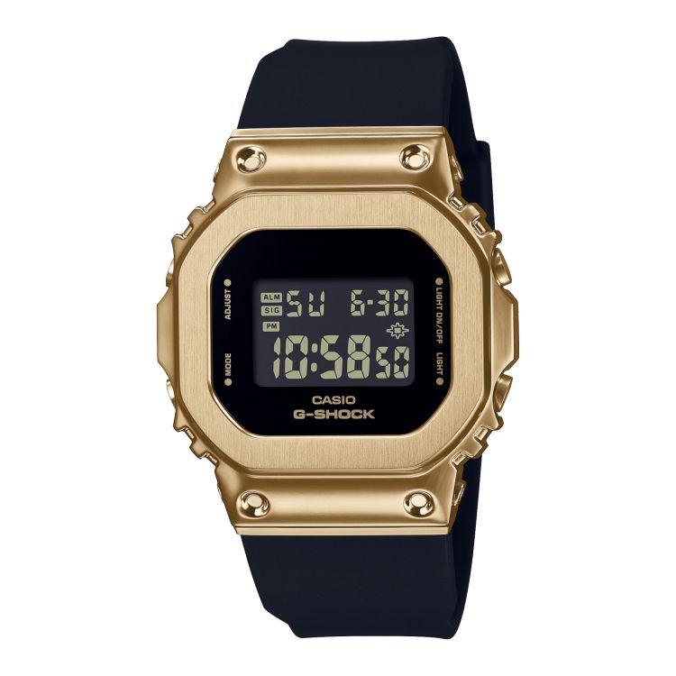 Gold Casio Digital GMS5600GB-1 Men\'s G-shock | QUXKNY-123