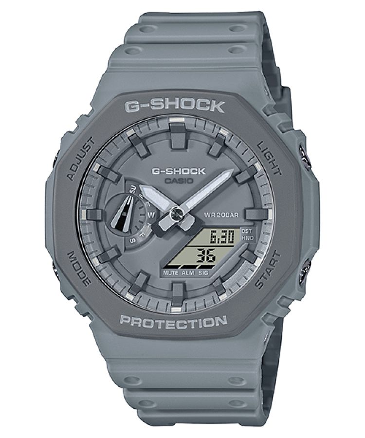 Grey Casio Analog-Digital GA2110ET-8A Men\'s G-shock | IYVUTM-698