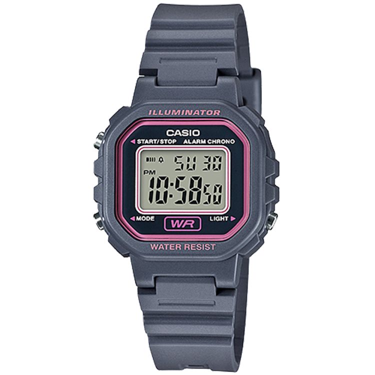 Grey Pink Casio Digital LA20WH-8A Men\'s Casio | AIWHYG-279