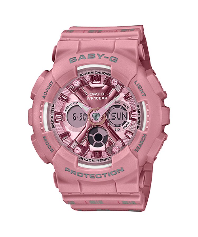 Light Pink Casio BA130SP-4A Women\'s Baby-G | HUZJRN-453