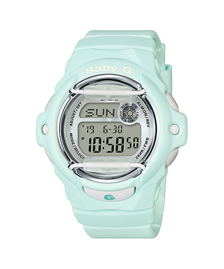 Mint Green Casio Digital BG169R-3 Men\'s Baby-G | AHJMPN-237