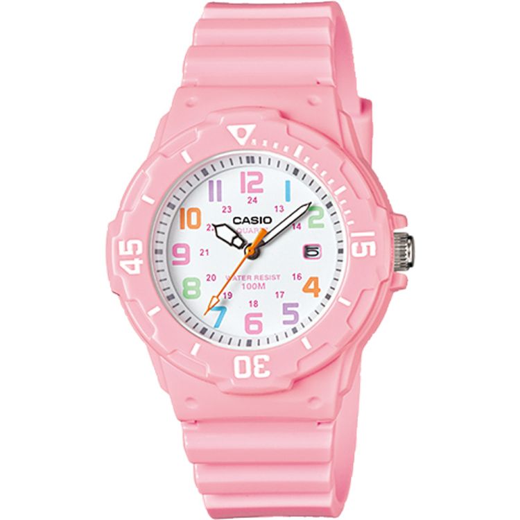 Pink Casio Analog LRW200H-4B2V Men\'s Casio | UTLSZA-240