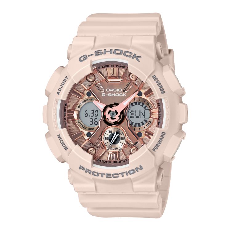 Pink Casio GMAS120MF-4A Women\'s G-shock | IGLFEH-908