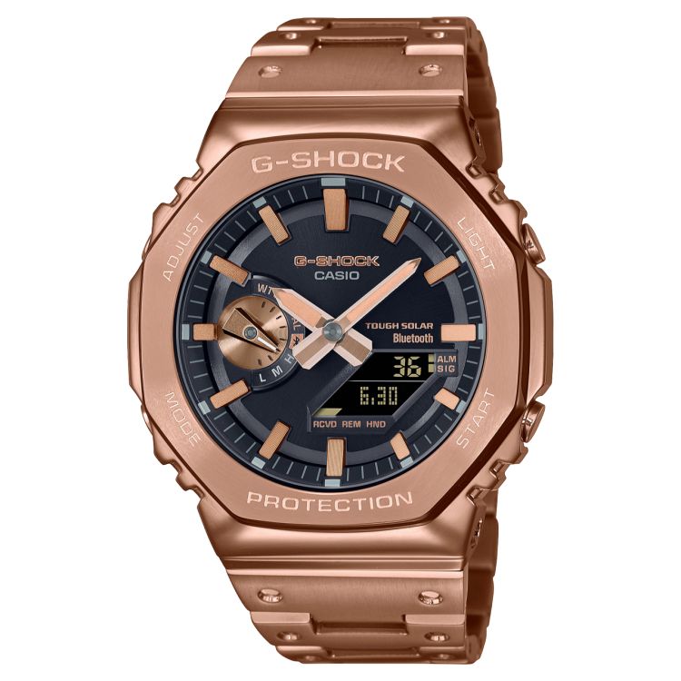 Rose Gold Casio Full Metal GMB2100GD-5A Men\'s G-shock | RWLJYG-604