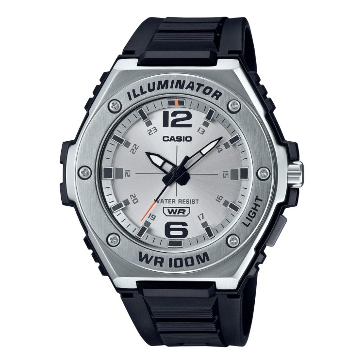 Silver Casio Analog MWA100H-7AV Men\'s Casio | DMPHCR-643