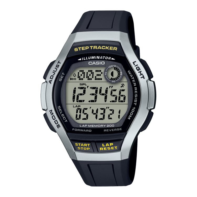 Silver Casio Digital WS2000H-1A2V Men\'s Casio | ULCNHF-869