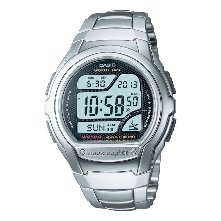 Silver Casio Digital WV58DA-1AV Men\'s Casio | KBJNUC-850