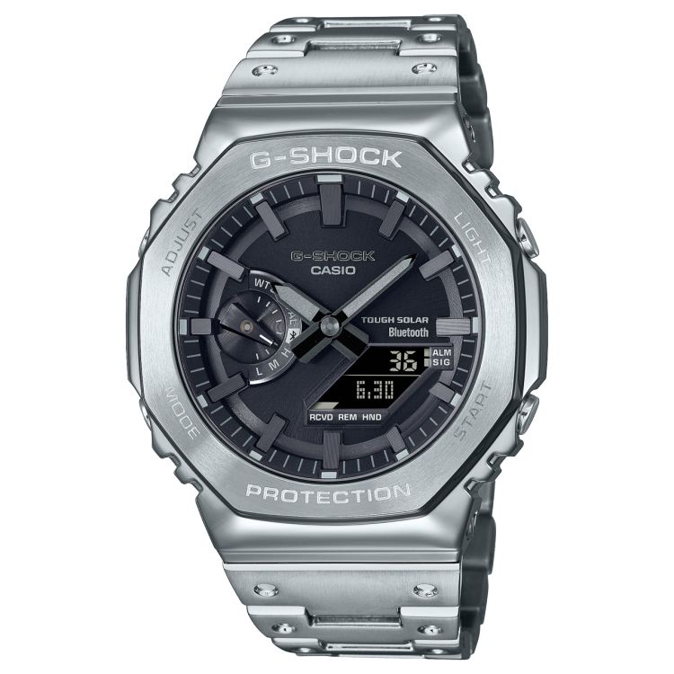 Silver Casio Full Metal GMB2100D-1A Men\'s G-shock | BQZHSV-780