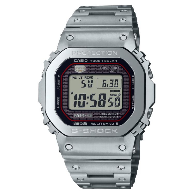 Silver Casio MR-G MRGB5000D-1 Men\'s G-shock | SIHFQY-059