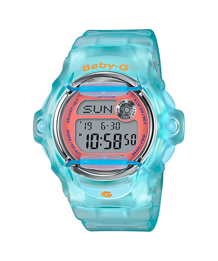 Turquoise Casio Transparent Teal BG169R-2C Men\'s Baby-G | EGFSMB-369