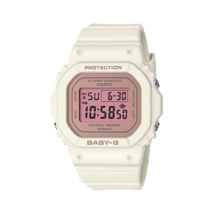 White Casio DIGITAL BGD565SC-4 Men\'s Baby-G | SBPCKU-031