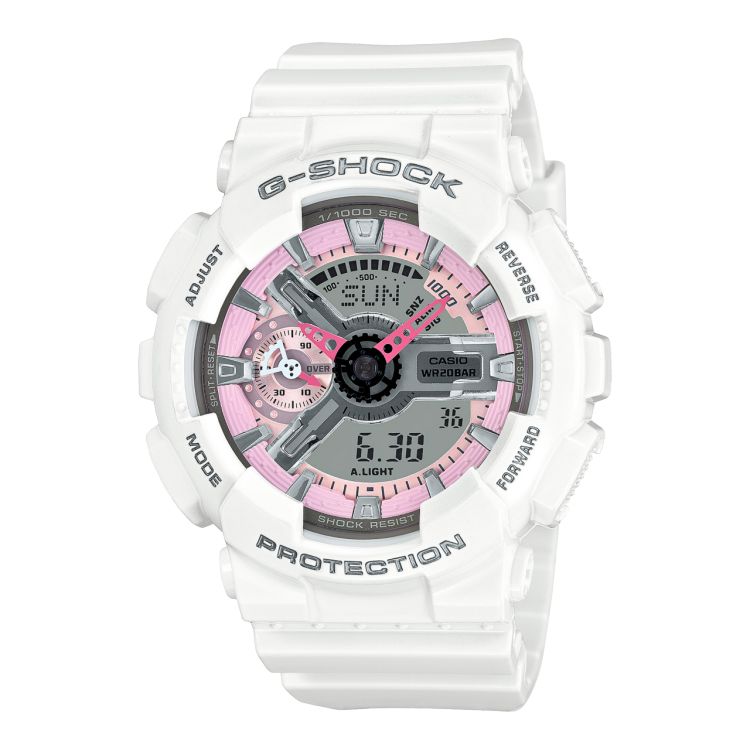 White Casio GMAS110MP-7A Women\'s G-shock | WJNBQA-297