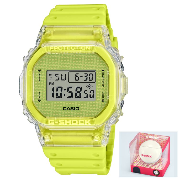 Yellow Casio DIGITAL DW5600GL-9 Men\'s G-shock | CQUGXT-340